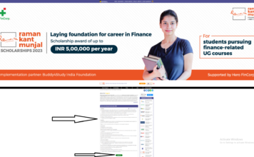Raman Kant Munjal Scholarship 2023 : নতুন প্রাইভেট স্কলারশিপ!!!পড়ুয়ারা পাবে ৪০ হাজার টাকা, অনলাইনে আবেদন জেনে নিন!!! Raman Kant Munjal Scholarship 2023