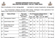 DSSC Recruitment 2023 : 44 টি পদের জন্য বিজ্ঞপ্তি আউট !!!ডেটা এন্ট্রি অপারেটর ও গ্রুপ সি পদে কর্মী নিয়োগ!!!মাধ্যমিক পাশে আবেদন!!! DSSC Recruitment 2023
