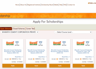Bharathi Cement Scholarship 2023 : ২০০০০ টাকা স্কলারশিপ দিচ্ছে ! স্কুল ও কলেজ পড়ুয়া সবাই পাবে ! Bharathi-Cement-Scholarship-2023