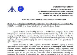 AAI Apprentice Recruitment 2023 : বিজ্ঞপ্তি আউট !!! অনলাইনে আবেদন !!! 185টি পোস্ট !!! যোগ্যতা : আইটিআই, ডিপ্লোমা, স্নাতক !!! AAI Apprentice Recruitment 2023