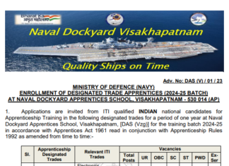 Indian Navy Apprentice Recruitment 2023 : বিজ্ঞপ্তি আউট!!! অনলাইনে আবেদন !!! Indian Navy Apprentice Recruitment 2023