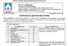 Satluj Jal Vidyut Nigam Limited Recruitment 2023 : জল বিদ্যুৎ নিগমে নিয়োগের বিজ্ঞপ্তি !!! 400 শূন্যপদ !!! Satluj Jal Vidyut Nigam Limited Recruitment 2023