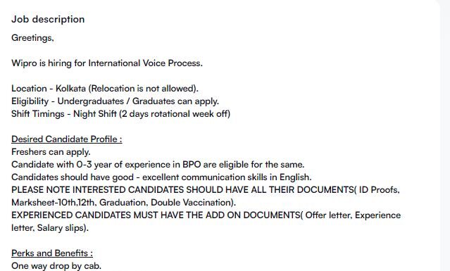 Wipro Recruitment 2023 : Wipro কোম্পানতে কর্মী নিয়োগ !!! নূন্যতম যোগ্যতা !!! আবেদন করুন !!! Wipro Recruitment 2023