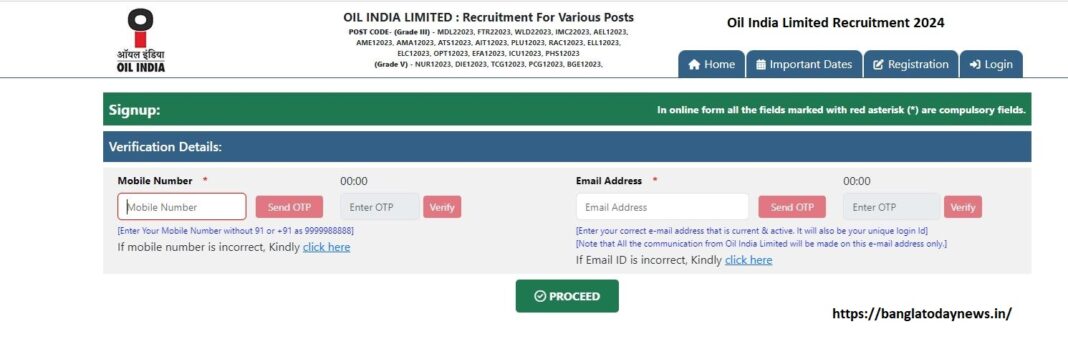 Oil India Limited Recruitment 2024 Oil India Limited Recruitment 2024