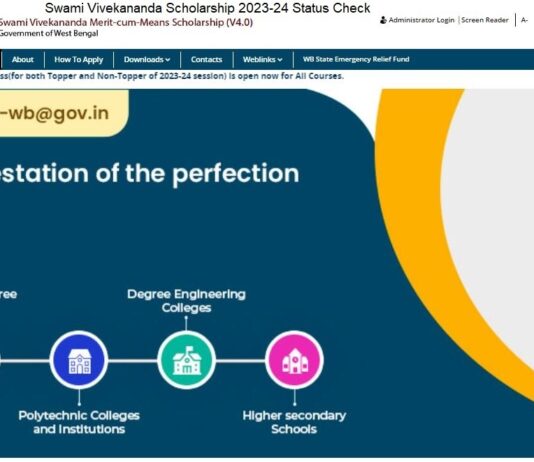 Swami Vivekananda Scholarship 2023-24 : Application Sanctioned!!!স্বামী বিবেকানন্দ স্কলারশিপ!!!খুশির খবর ছাত্র-ছাত্রীদের !!!শুরু হবে শীঘ্রই টাকা ঢোকা!!! Swami Vivekananda Scholarship 2023-24